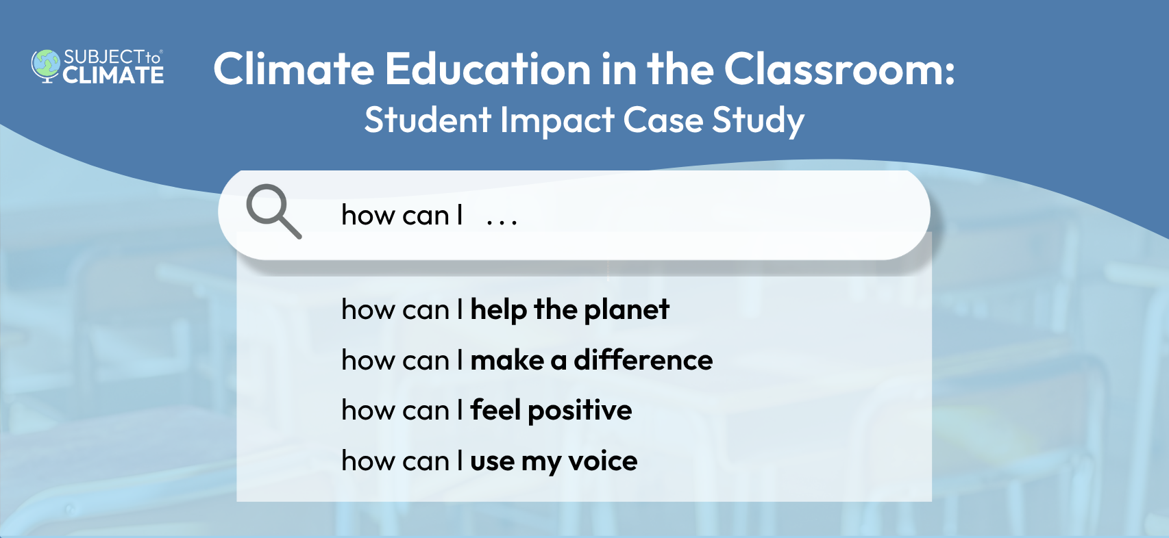 Climate Education in the Classroom